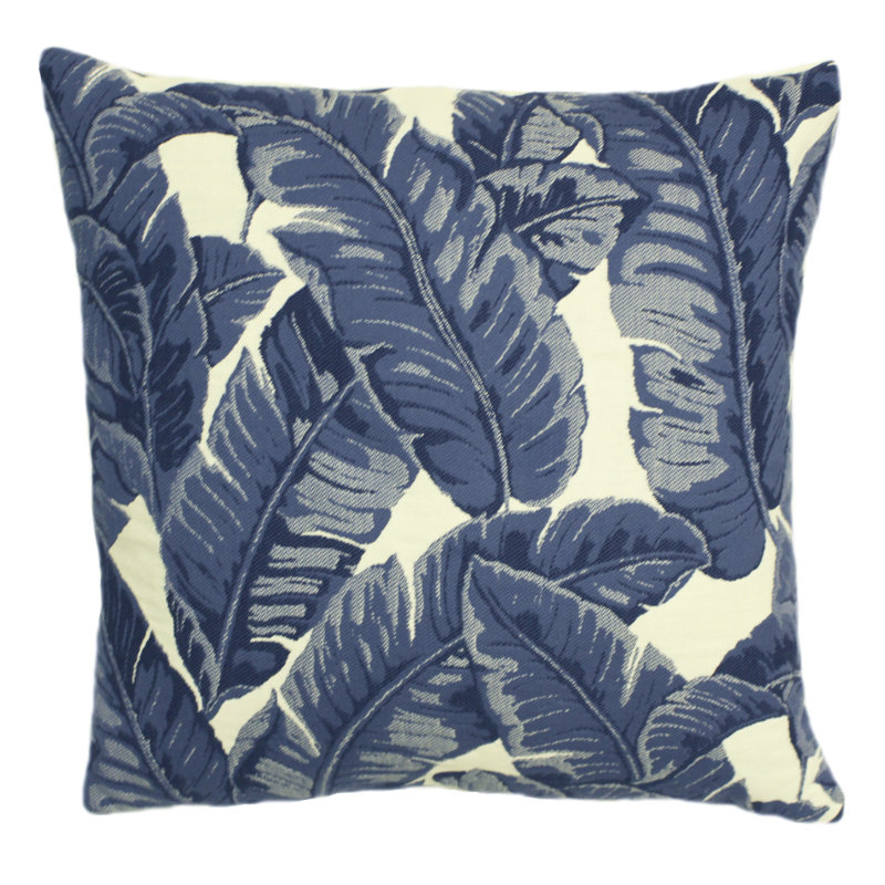 The Fabric Shoppe Sunbrella Indoor/Outdoor Floral 20" Throw Pillow